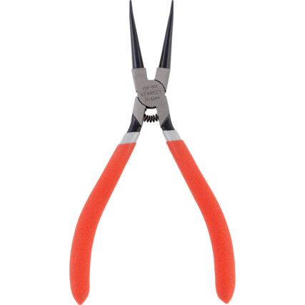 Circlip Pliers, Straight Nose, Internal, Carbon Steel, 175mm