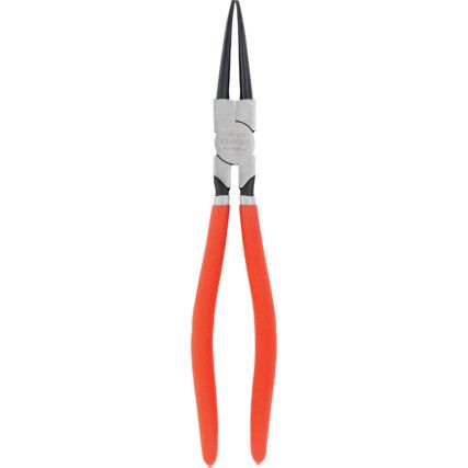 Circlip Pliers, Straight Nose,  Internal, Carbon Steel, 300mm