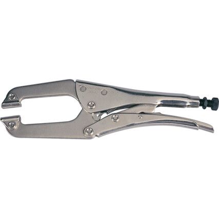 2in./45mm Locking Clamp, Steel Jaw, Ergonomic Handle