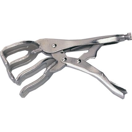 8in./205mm Locking Clamp, Steel Jaw, Ergonomic Handle