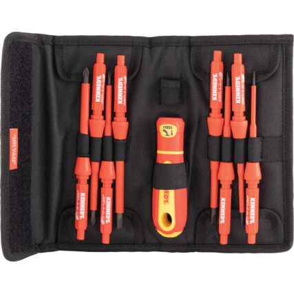 Parallel/Phillips, Electricians Screwdriver Set, Set of 10