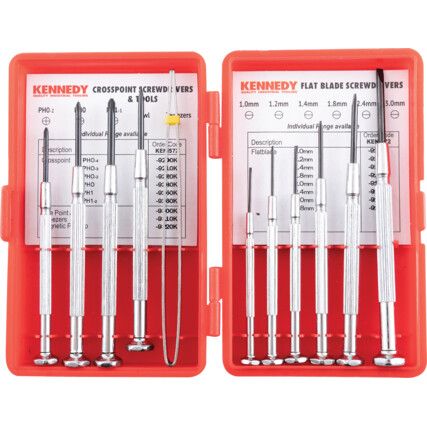 Awl, Screwdriver Set, Set of 11