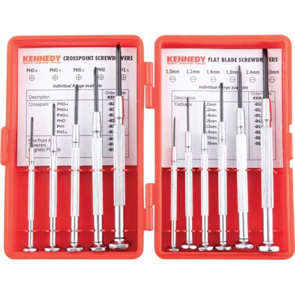 Parallel/Phillips, Screwdriver Set, Set of 11