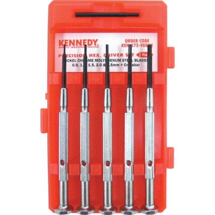 Hex, Screwdriver Set, Set of 5