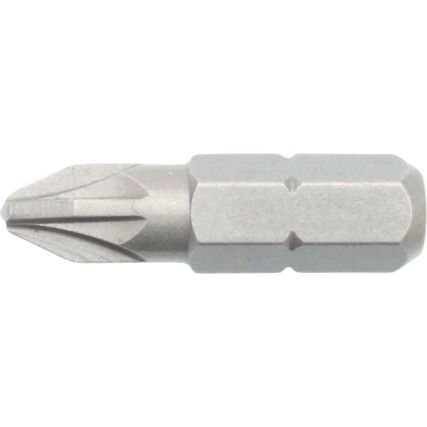 Screwdriver Bit, PZ2, Pozi, 1/4" Hex