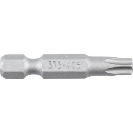 Screwdriver Bit, TX30, Torx, 1/4" Hex