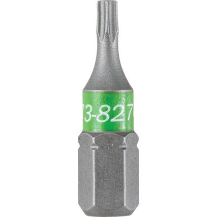 Screwdriver Bit, TX10, Torx, 1/4" Hex