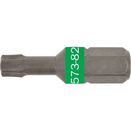 Screwdriver Bit, TX40, Torx, 1/4" Hex