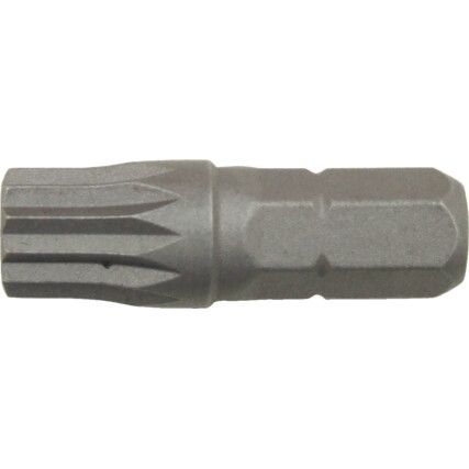 Screwdriver Bit, 8mm, Spline, 10mm