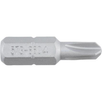 Screwdriver Bit, No.6, Torq, 1/4" Hex