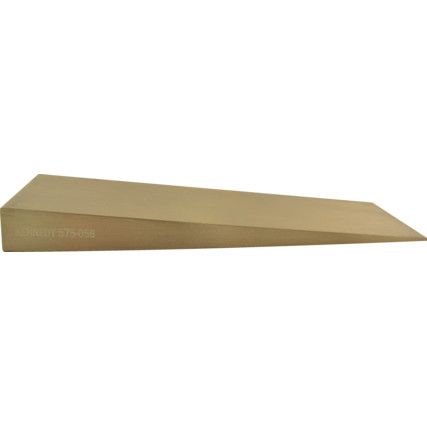 Non-Sparking Hammer Wedge, Aluminium Bronze, 180mm x 19mm x 50mm