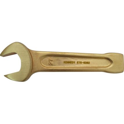 Single End, Non-Sparking Open End Slogging Spanner, 46mm, Metric