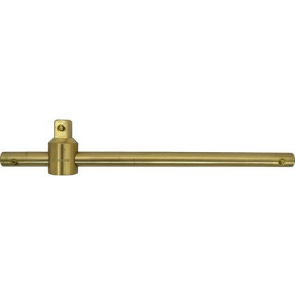 1/2in. Square Drive Non-Sparking T-Handle, 250mm, Aluminium Bronze