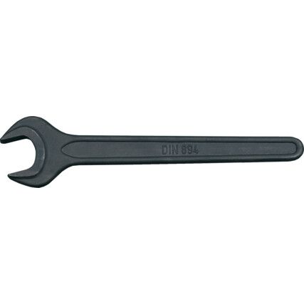 Metric Open Ended Spanner, Single End, Vanadium Steel, 12mm