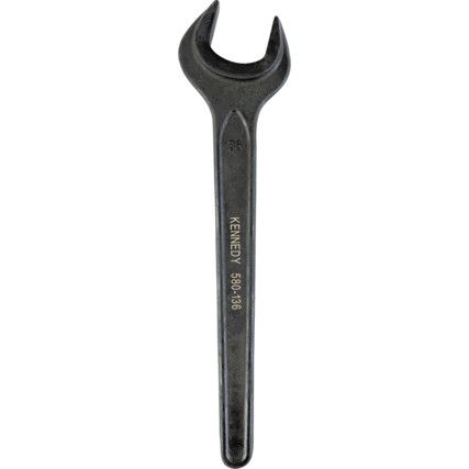 Metric Open Ended Spanner, Single End, Vanadium Steel, 36mm