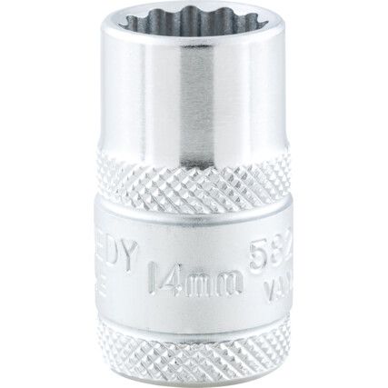 3/8in. Drive,  Bi-Hexagon Socket, 11mm,  Metric,  12 Point