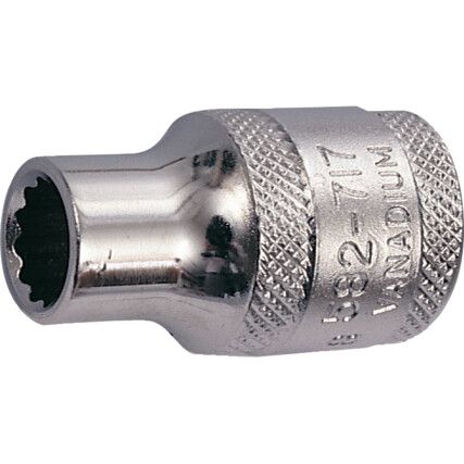 1/2in. Drive,  Bi-Hexagon Socket, 1-1/8in. A/F,  Imperial,  12 Point