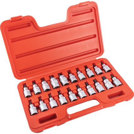 1/2in. Socket Set, Imperial, Set of 20