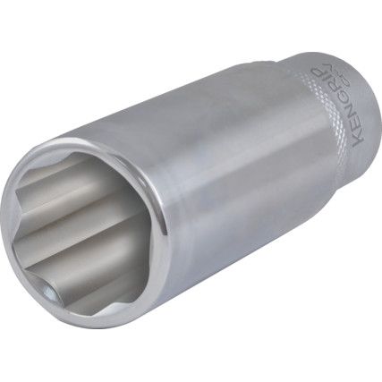 3/8in. Drive,  KenGrip Socket, 11mm,  Metric,  6 Point