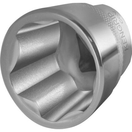 3/8in. Drive,  KenGrip Socket, 15mm,  Metric,  6 Point