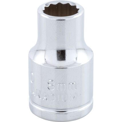 3/8in. Drive,  Bi-Hexagon Socket, 11/32in. A/F,  Imperial,  12 Point