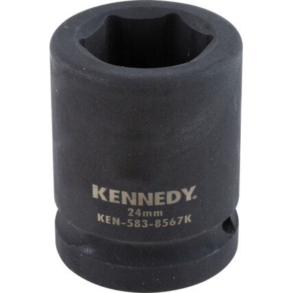 24mm Impact Socket 3/4" Square Drive