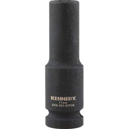 11mm DEEP IMPACT SOCKET 1/2" SQ DR