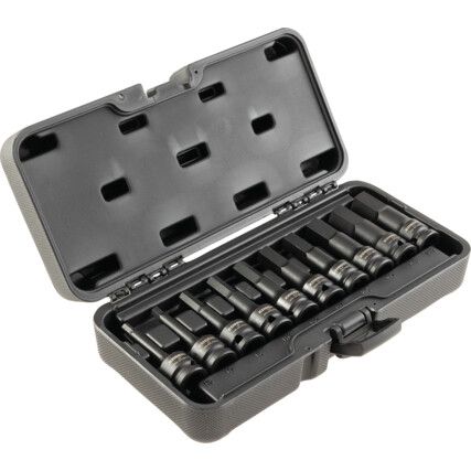 1/2in. Drive Impact Socket Set, 10 Piece