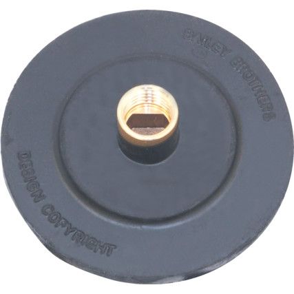 4" Rubber Plunger - Lockfast