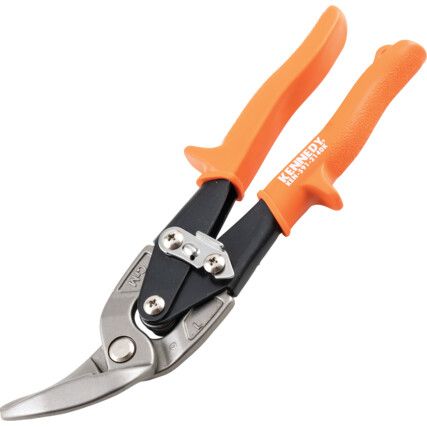 Manual Aviation Snips, Cut Right, Blade Molybdenum Steel