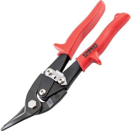 Manual Aviation Snips, Cut Left, Blade Chrome Vanadium