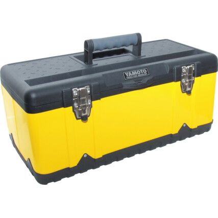 Tool Box, Steel, (L) 582mm x (W) 298mm x (H) 255mm