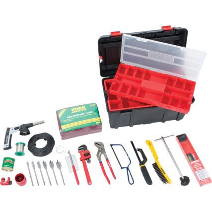 22 Piece Plumbers Handyman Tool Kit