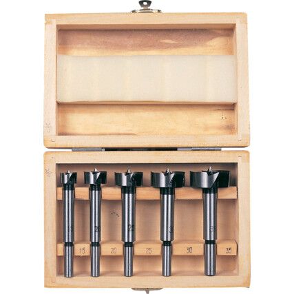 FORSTNER / PATTERN MAKER BIT SET 15mm - 35mm (5-PIECE)