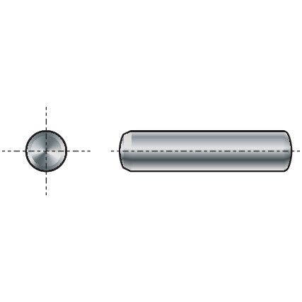 2x6mm METRIC PLAIN DOWEL PIN M6-TOL