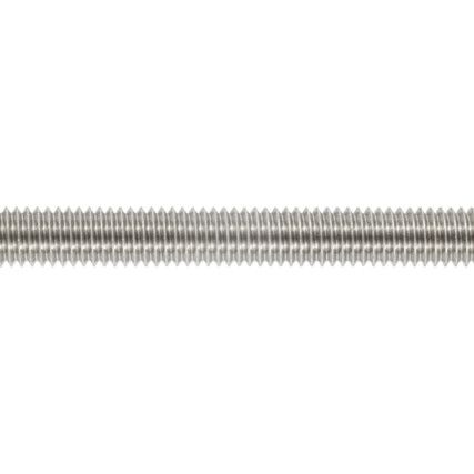 Threaded Rod, A2 Stainless, Plain, M6 x 1000mm