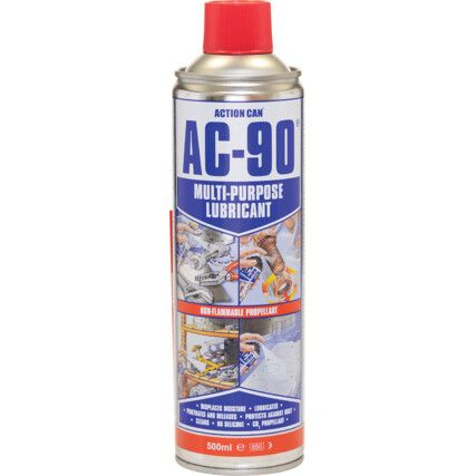 AC-90®, Multi-Purpose Lubricant, Aerosol, 500ml