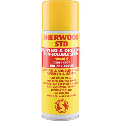 STD Tap & Drill, Tapping/Drilling Fluid, Aerosol, 400ml