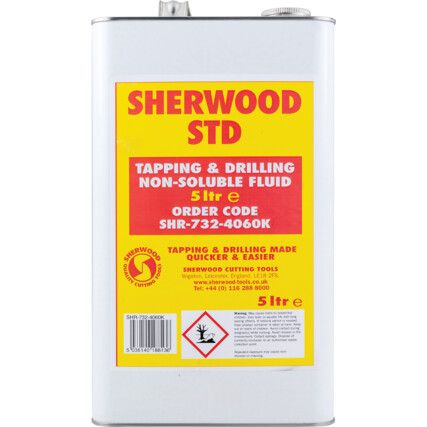 STD Tap & Drill, Tapping/Drilling Fluid, Tin, 5ltr