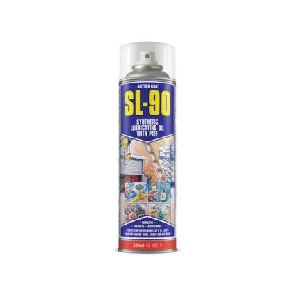 SL-90 TWINSPRAY, Silcone Lubricant, Aerosol, 500ml