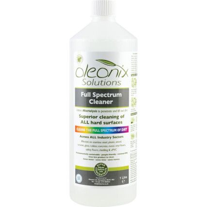 Multi Surface Cleaner, 1L, Screw Top Bottle, Concentrated, Fragrance Free