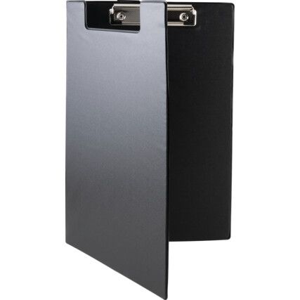 Foldover Black A4 Clipboard