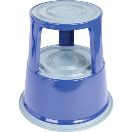 370mm, Kick Stool, Plastic, Blue