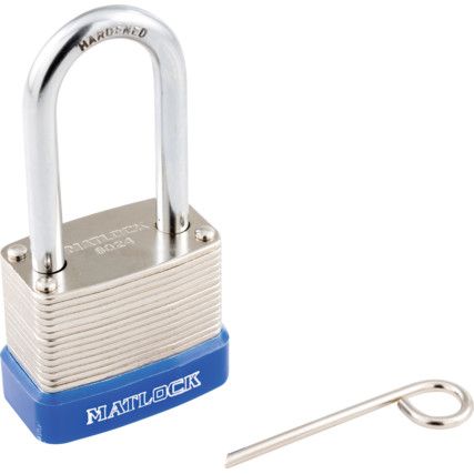 Combination Padlock, Steel, Silver, 40mm Width, Weatherproof