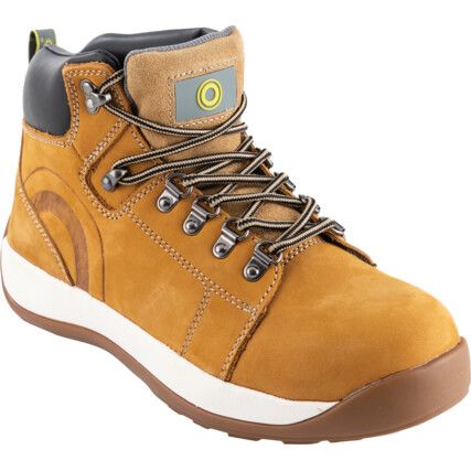 Hiker Boots, S1P, Size, 3, Tan