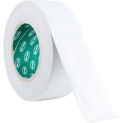 Duct Tape, PVC, White, 75mm x 33m