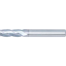 Series 50 Carbide 4 Flute Plain Shank Short Series End Mills - TiCN Coated - Metric  thumbnail-0