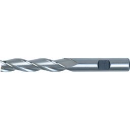 Series 07 HSS-Co 8% 3 Flute Weldon Shank Long Series Slot Drills - Uncoated - Metric  thumbnail-0