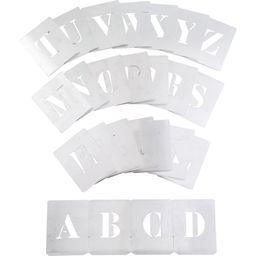 Letters Stencil Sets, 26 Pieces, A-Z thumbnail-0