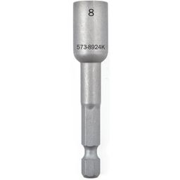 1/4in. Square Drive Magnetic Hexagon Nut Setters, Metric thumbnail-2